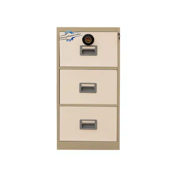 فایل فلزی 3 کشو رمزدار