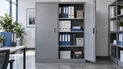 کمد فلزی مناسب برای بایگانی اسناد و زونکنهای اداری