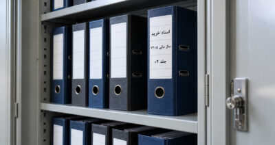 بایگانی اسناد حسابداری در زونکن و کمد فلزی